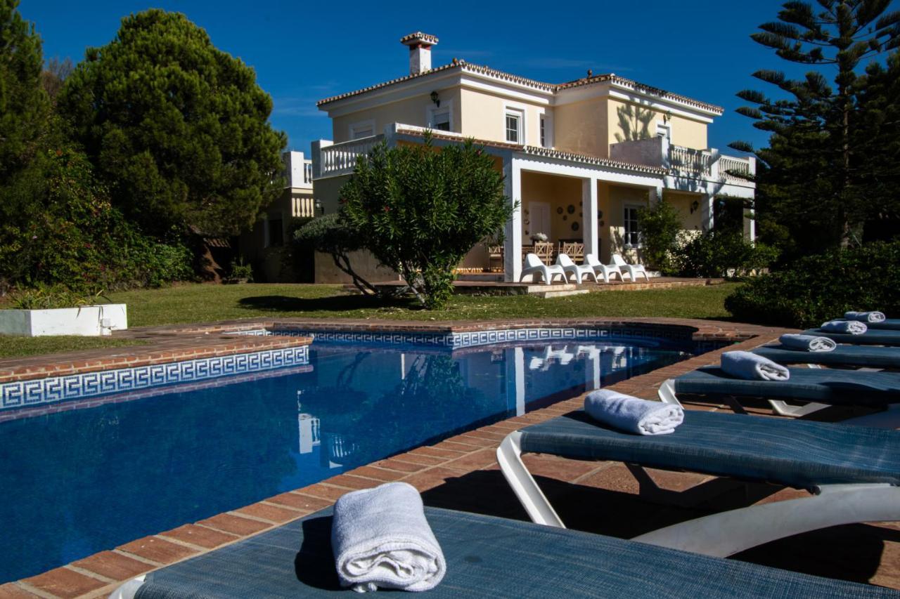 Gran Villa Con Vistas Al Mar Y Piscina Privada Malaga Bagian luar foto