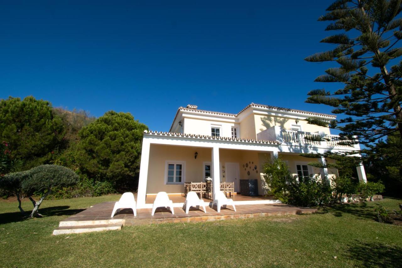 Gran Villa Con Vistas Al Mar Y Piscina Privada Malaga Bagian luar foto