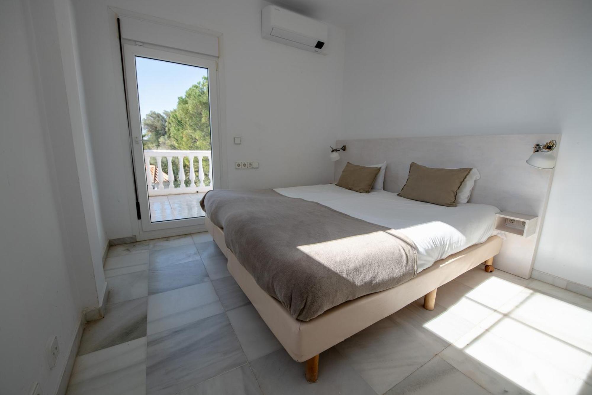 Gran Villa Con Vistas Al Mar Y Piscina Privada Malaga Bagian luar foto