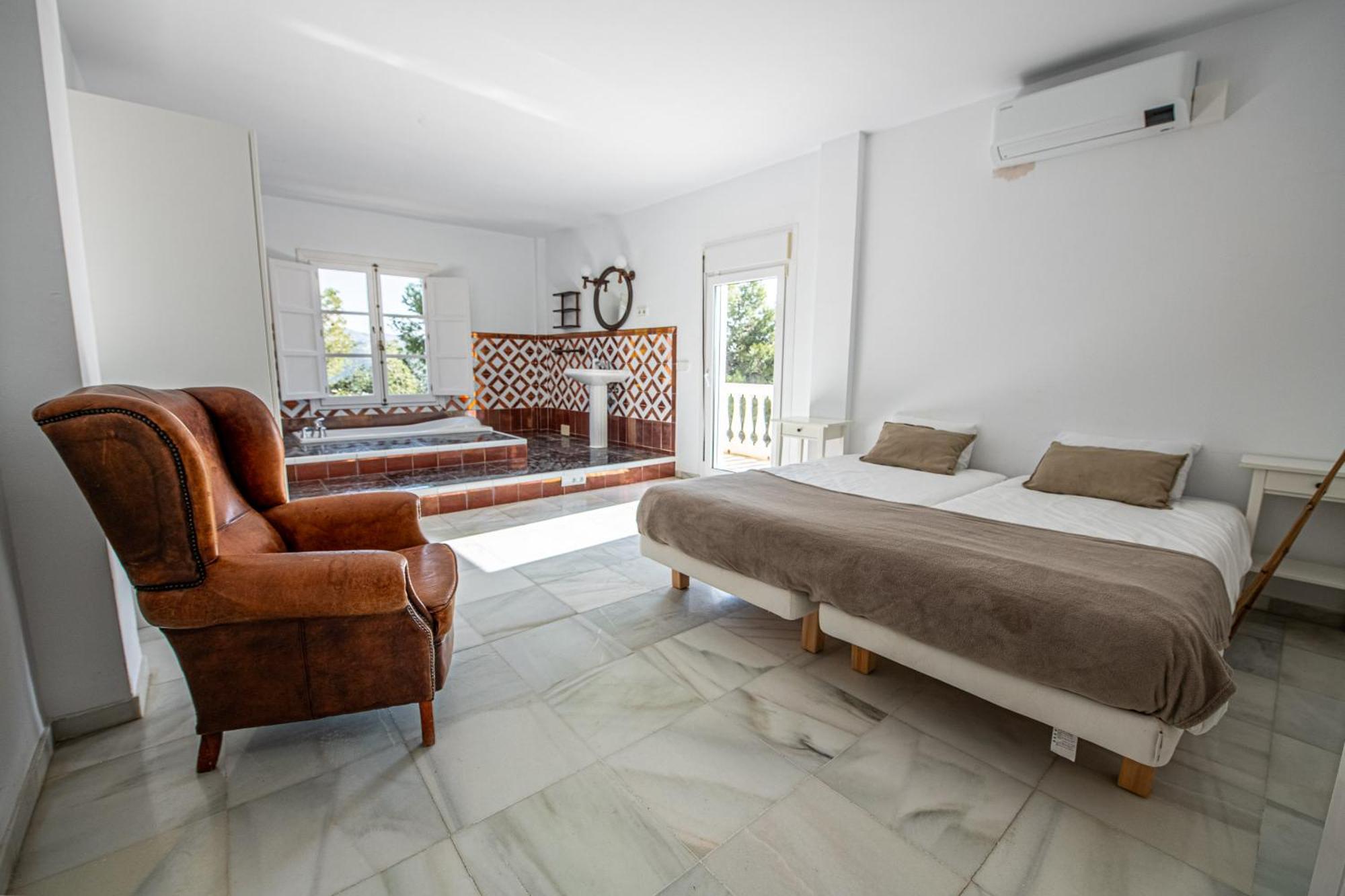 Gran Villa Con Vistas Al Mar Y Piscina Privada Malaga Bagian luar foto