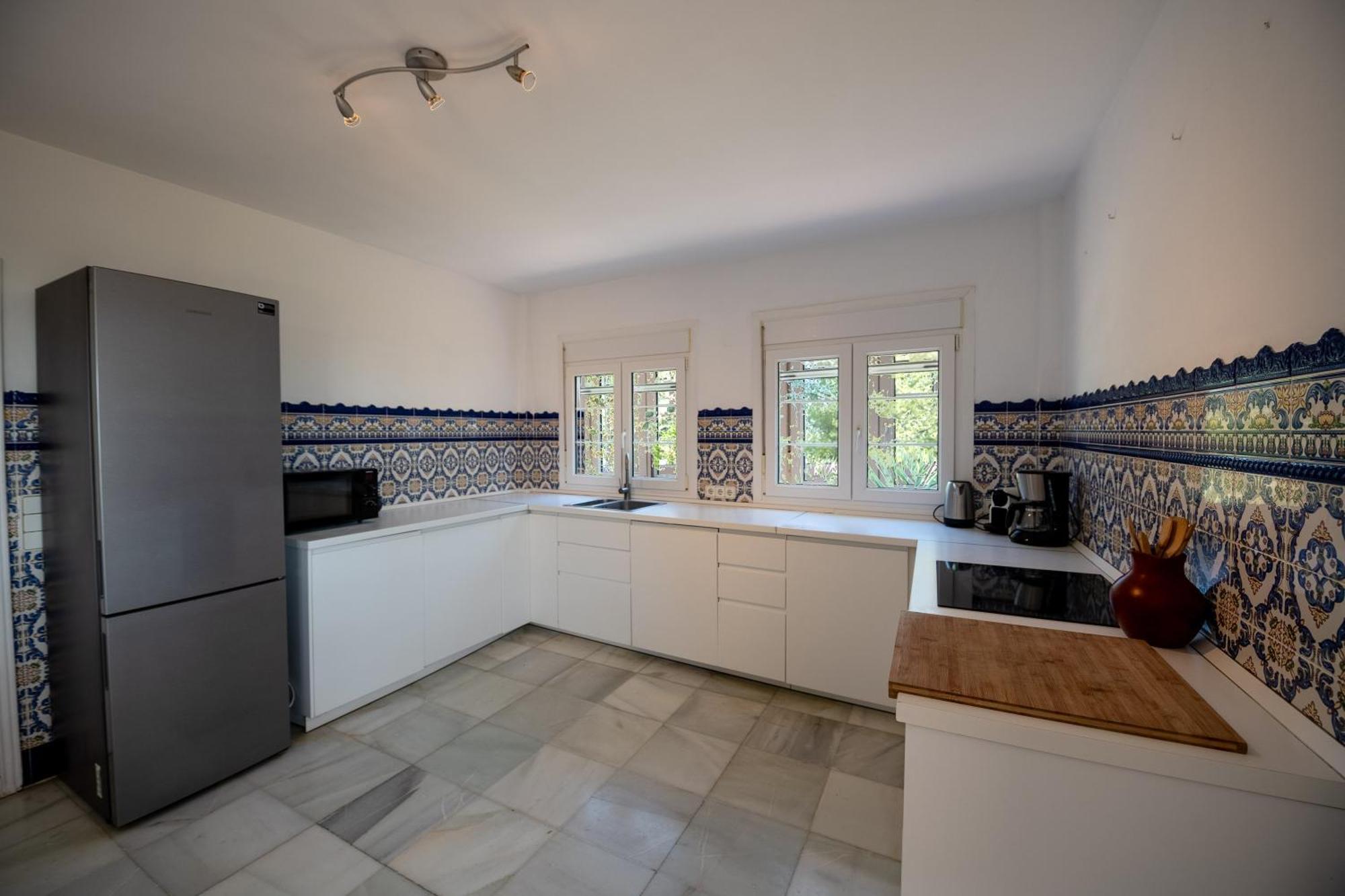 Gran Villa Con Vistas Al Mar Y Piscina Privada Malaga Bagian luar foto